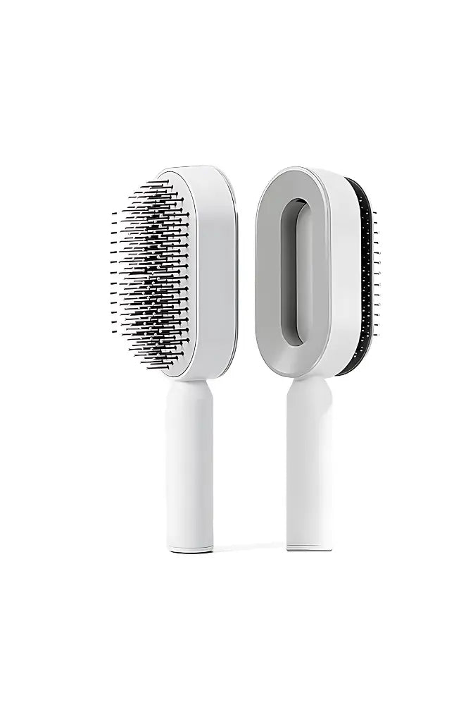 Brosse à Cheveux Auto-Nettoyante - Coussin d'Air 3D