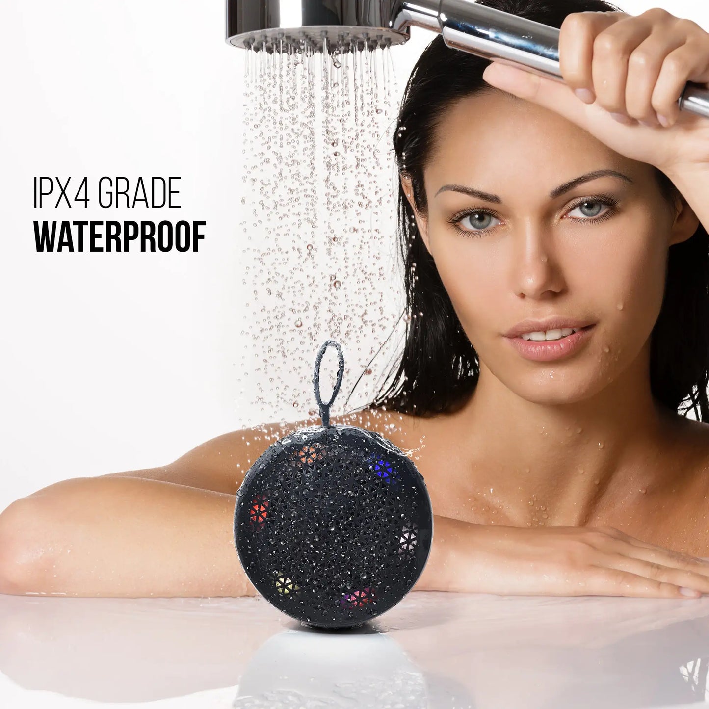Enceinte Bluetooth Étanche pour Douche