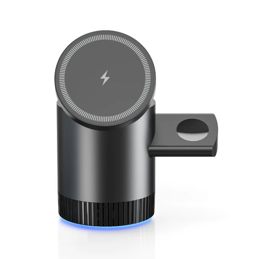 Station de Charge Magnétique Sans Fil 3-en-1